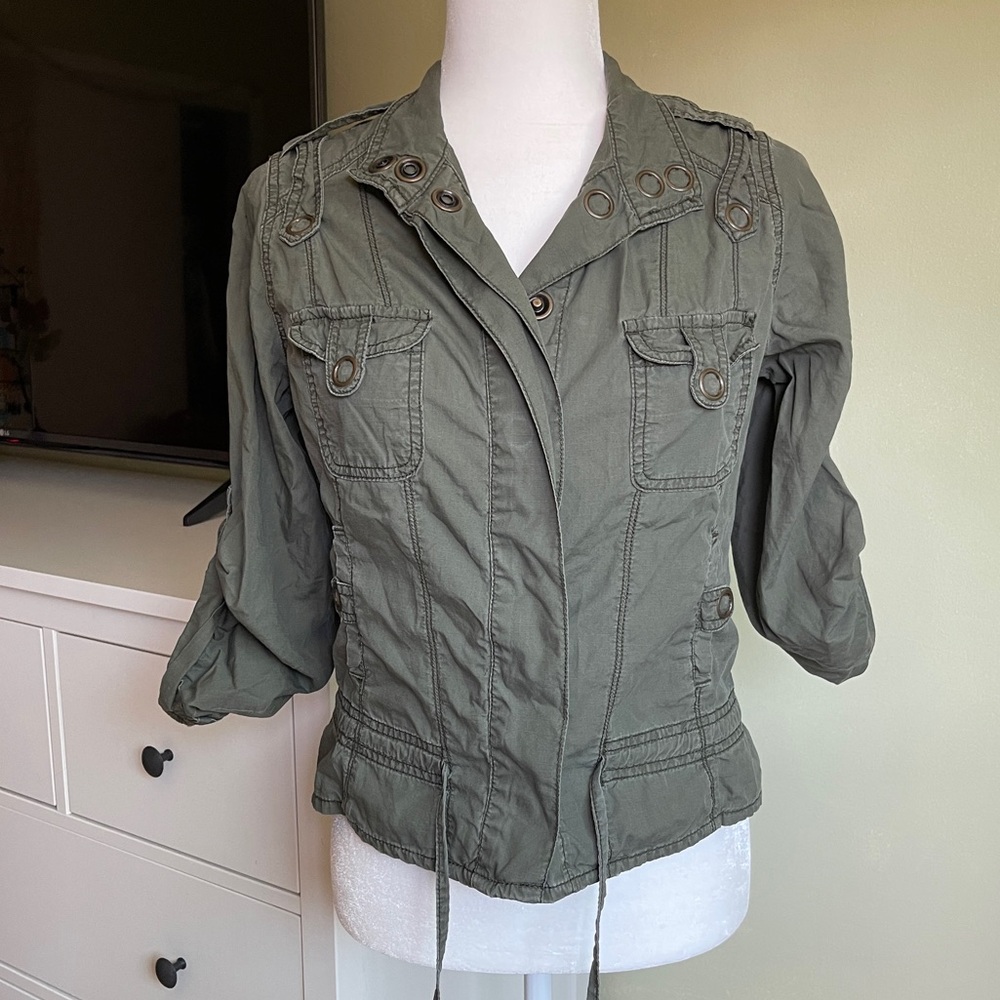 Vintage Mossimo Supply Co. Army Green Utility Jacket